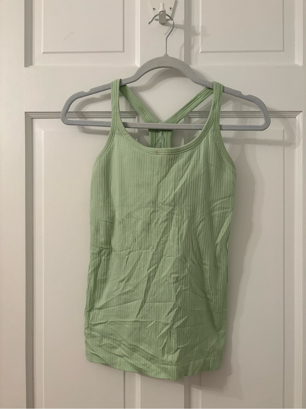Lululemon green ebb to street tank